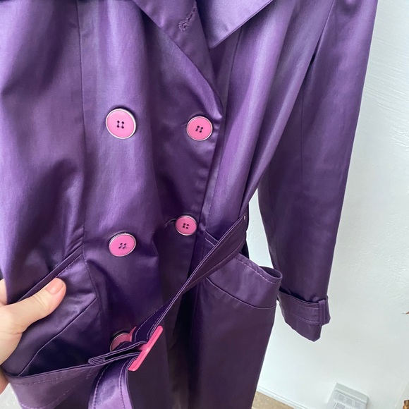 Very Stylish Purple Coat, Fervente Europe - Picture 3 of 5